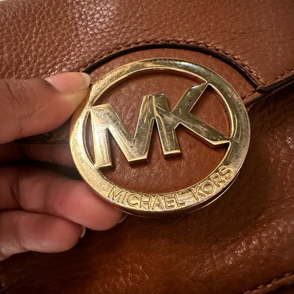 Michael Kors Tan Crossbody - Picture 6 of 9